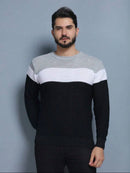 Suéter Tricot Masculino – Blusa de Frio Gola Redonda Manga Longa Lã Premium Inverno 2026