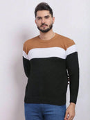 Suéter Tricot Masculino – Blusa de Frio Gola Redonda Manga Longa Lã Premium Inverno 2026