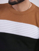 Suéter Tricot Masculino – Blusa de Frio Gola Redonda Manga Longa Lã Premium Inverno 2026