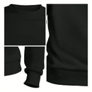 Nexora Kit 2 Blusas Moletom Gola Redonda Algodão 