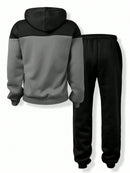 Manfinity Dauomo Conjunto Casual de Moletom com Capuz 