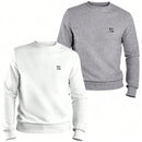 Nexora Kit 2 Blusas Moletom Gola Redonda Algodão 