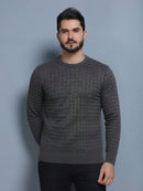 Sueter tricot Nexora lisa quadrado masculino 