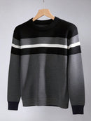 Suéter Tricot Masculino Nexora Gola Redonda Lã Premium  Básico e Confortável